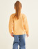 Orange Segment Wide Neck Sweater in Sirdar Snuggly Replay DK (2568) - PDF
