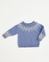 Nordic Fair Isle Yoke Sweater in Sirdar Snuggly Cashmere Merino Silk 4 Ply (5391) - PDF