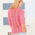 Scoop & V-Neck Sweaters w/Lacy Backs in Rico Essentials Cotton DK (226) - PDF