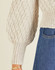 Diagonal Wave Stitch Sweater in Sirdar Cotton DK (10251) - PDF