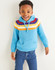 Kids Striped Hoodie in Sirdar Snuggly Replay DK (2557) - PDF