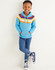 Kids Striped Hoodie in Sirdar Snuggly Replay DK (2557) - PDF