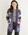 Women's Wide Rib Longline Cardigan in Sirdar Jewelspun Aran (10138) - PDF