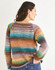 Women's Crew Neck Raglan Sweater in Sirdar Jewelspun Aran (10140) - PDF