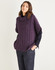 Women's Cabled Roll Neck Poncho in Sirdar Haworth Tweed DK (10148) - PDF