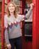 Women's Intarsia Argyll Sweater in Sirdar Haworth Tweed DK (10155) - PDF