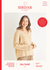 Women's V-Neck Stripe Detailed Sweater in Sirdar Saltaire Aran (10173) - PDF