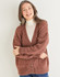 Women's V-Neck Cardigan in Sirdar Saltaire Aran (10181) - PDF