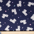 Cotton Poplin Print - Llamas on Navy - Per ½ Metre