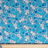 Cotton Poplin Print - Kawaii Bunnies on Blue - Per ½ Metre