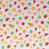 Cotton Poplin Print - Multi Fruits on White - Per ½ Metre