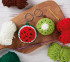 Crochet Kit - Kiwi & Melon Key Ring