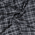 Viscose Monochrome Plaid - Per ½ Metre