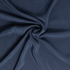 Navy 100% Silk de Chine - Per ¼ Metre