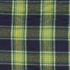 Lightweight Suiting: 100% Wool Tweed - Lime Plaid - Per ¼ Metre