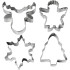 Festive Cookie Cutters (4pcs)