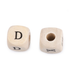 Letter Wooden Beads (80pcs)