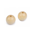 40mm Large Wooden Bead - Ivory (Sold Individually)