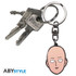 Keychain - One Punch Man Saitama's head