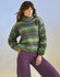 Kelp Sleeve Sweater & Scarf in Sirdar Jewelspun w/Wool Chunky (10706) - PDF