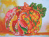 Diamond Painting Kit: Autumn Pumpkin Rose Sparkle