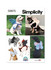 Dog Harness w/Wings in Simplicity (S9875)