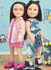 18" 90's Inspired Doll Clothes in Simplicity (S9874)