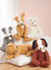 24” Poseable Plush Animals by Elaine Heigl Designs in Simplicity (S9807)