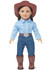 18” Western Style Doll Clothes by Elaine Heigl Designs in Simplicity (S9728)