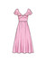 Flounce Dresses in Simplicity Misses’ (S9703)