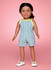 18" Pretty Sleeveless Doll Clothes in Simplicity (S9534)