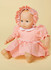 15" Cardigan & Bonnet Baby Doll Clothes in Simplicity (S9660)