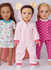 18" Pyjama Doll Clothes in Simplicity (S9425)