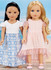 18" Short Sleeve Dresses Doll Clothes in Simplicity (S8903)