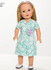 18" Wrap Dress Doll Clothes in Simplicity (S1484)