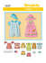 Babies' Romper, Dress, Top, Panties & Hats in Simplicity (S1447)