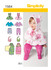 Babies' Top, Trousers, Bib, & Blanket Wrap in Simplicity Kids (S1564)