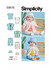 Babies' V-Neck T- Shirts, Jacket, Pants & Hat in Simplicity Kids (S9616)