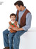 Boy's & Men's Vests & Ties in Simplicity (S4762)