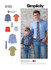 Boy's & Men's Shirt, Boxer Shorts & Tie in Simplicity (S8180)
