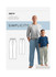 Boy's & Men's Slim Fit Lounge Trousers in Simplicity (S8519)