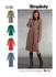 Lined Coat in Simplicity Misses' & Petite (S8796)