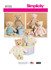 Stuffed Bears w/Clothes in Simplicity (S8155)