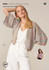Cardigan & Top in Rico Creative Cotton Colour Coated (908) - PDF