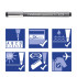 Staedtler Pigment Liner (5pk + 1 FREE) - Black