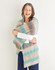 Long Textured Wrap Shawl in Sirdar Shawlie (10215) - PDF
