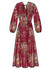 V-Neck Dresses w/Self-Ties in Simplicity Misses' (S3001)