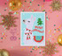 Diamond Painting Kit - Llama Christmas Card