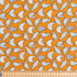 Cotton Poplin Print - Hens on Ochre - Per ½ Metre