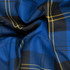 Polyviscose Tartan: Royal - Per ½ Metre